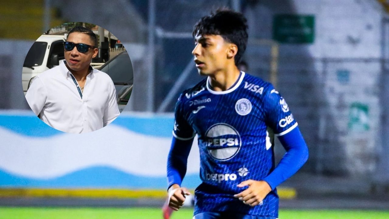 Emilio Izaguirre reacciona al debut de hijo con el Motagua