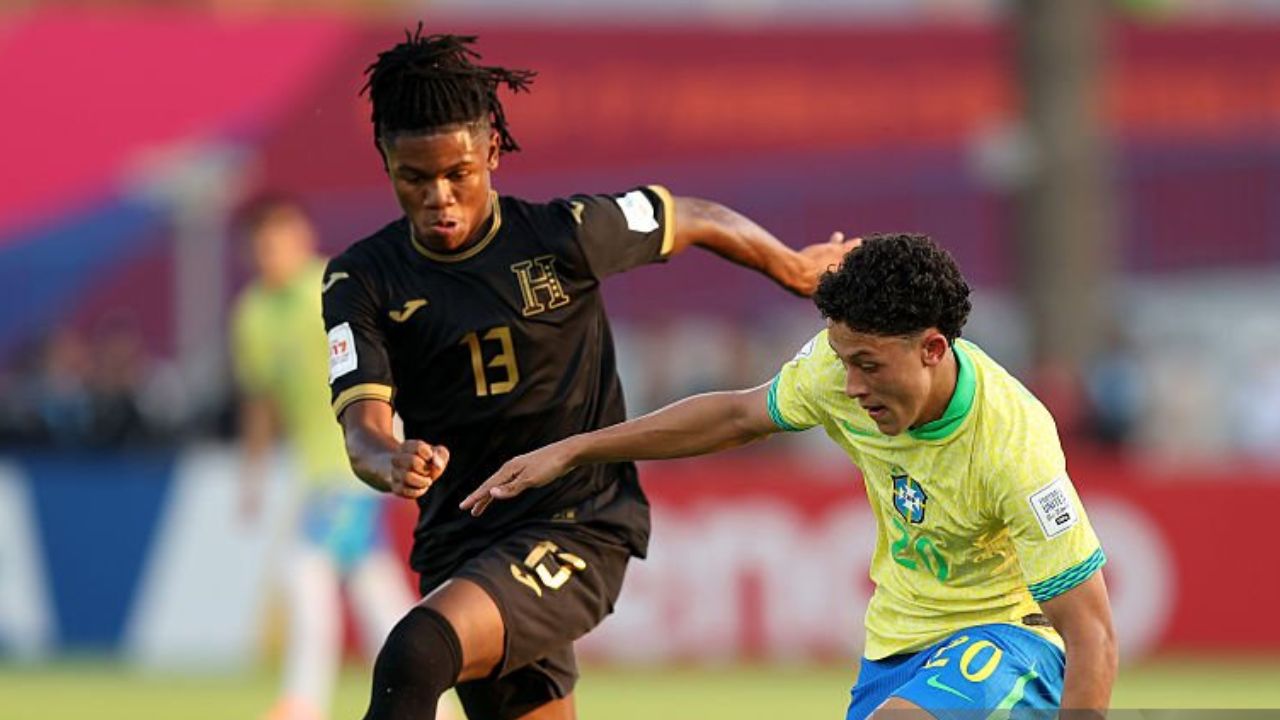 Honduras es aplastada por Brasil en debut en Mundial Sub-17