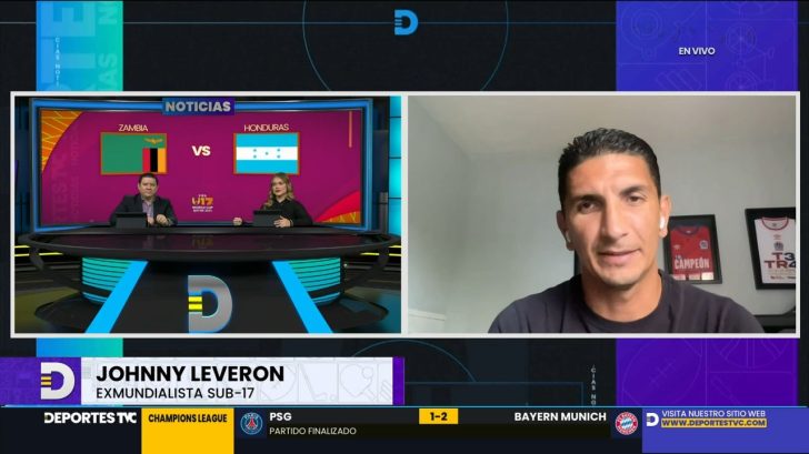Johnny Leverón reacciona a goleada de la Sub-17 ante Brasil