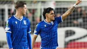 UEFA alucina con récord de Luis Palma por gol en Conference League