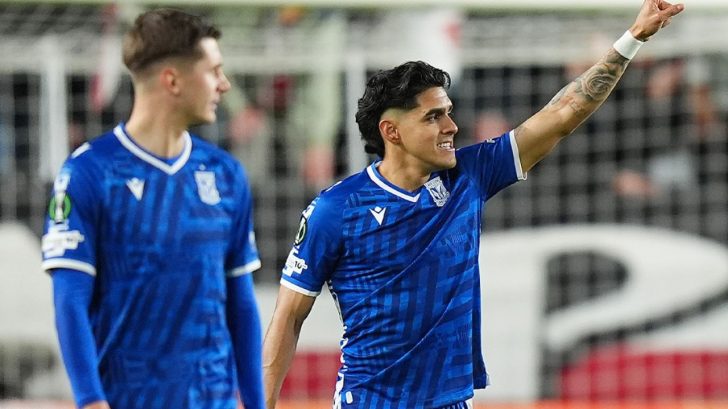 UEFA alucina con récord de Luis Palma por gol en Conference League