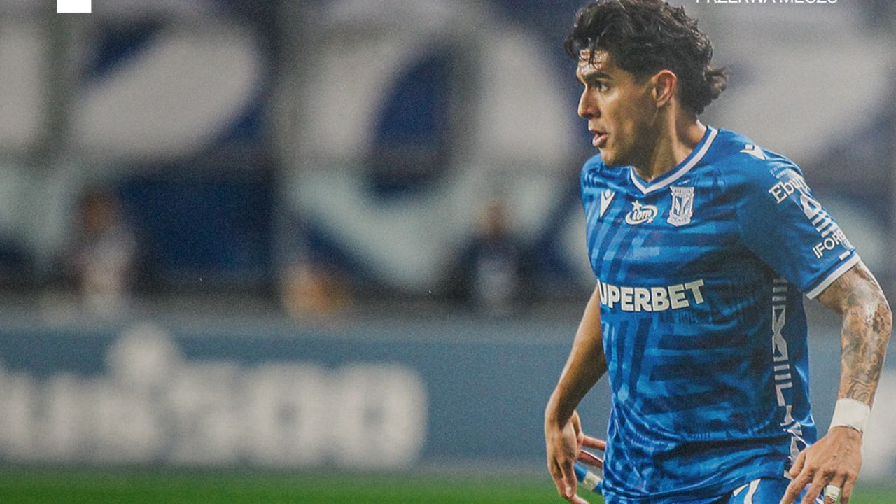 Luis Palma anota nuevo gol con el Lech Poznan en la Liga de Polonia