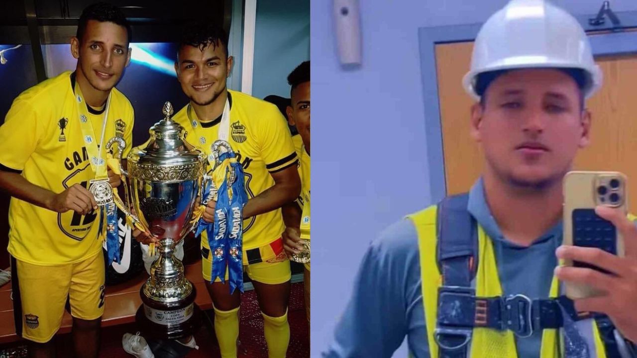 Futbolista hondureño campeón de Liga Nacional presume su nuevo trabajo en Estados Unidos