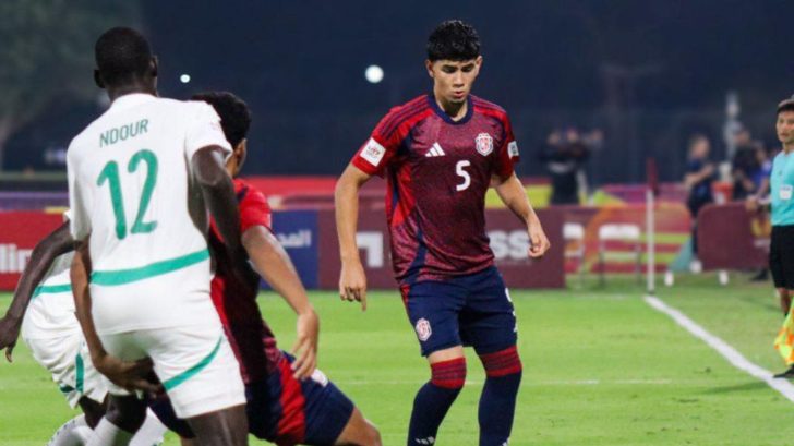 Copa Mundial Sub-17: Costa Rica roza eliminación tras derrota ante Senegal