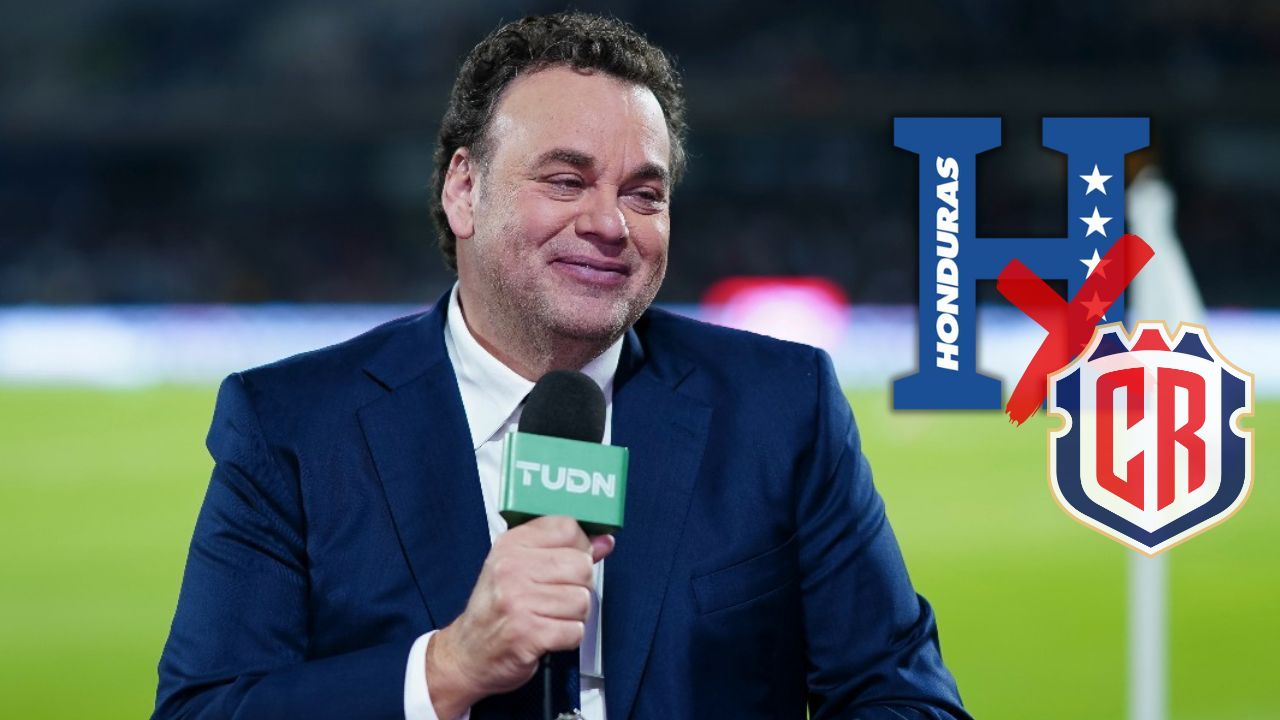 David Faitelson sorprende al opinar previo al partido de Costa Rica vs Honduras