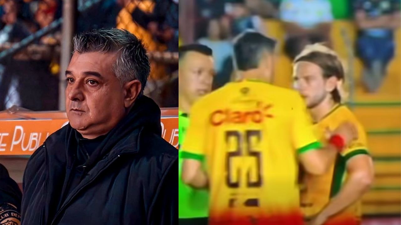 Diego Vazquez protagoniza inédito momento en el fútbol de Guatemala