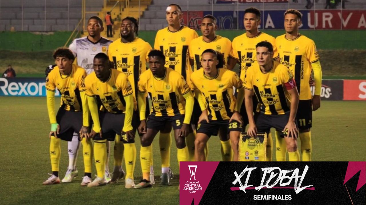 Jugador de Real España se cuela en el once ideal de las semis de la Copa Centroamericana