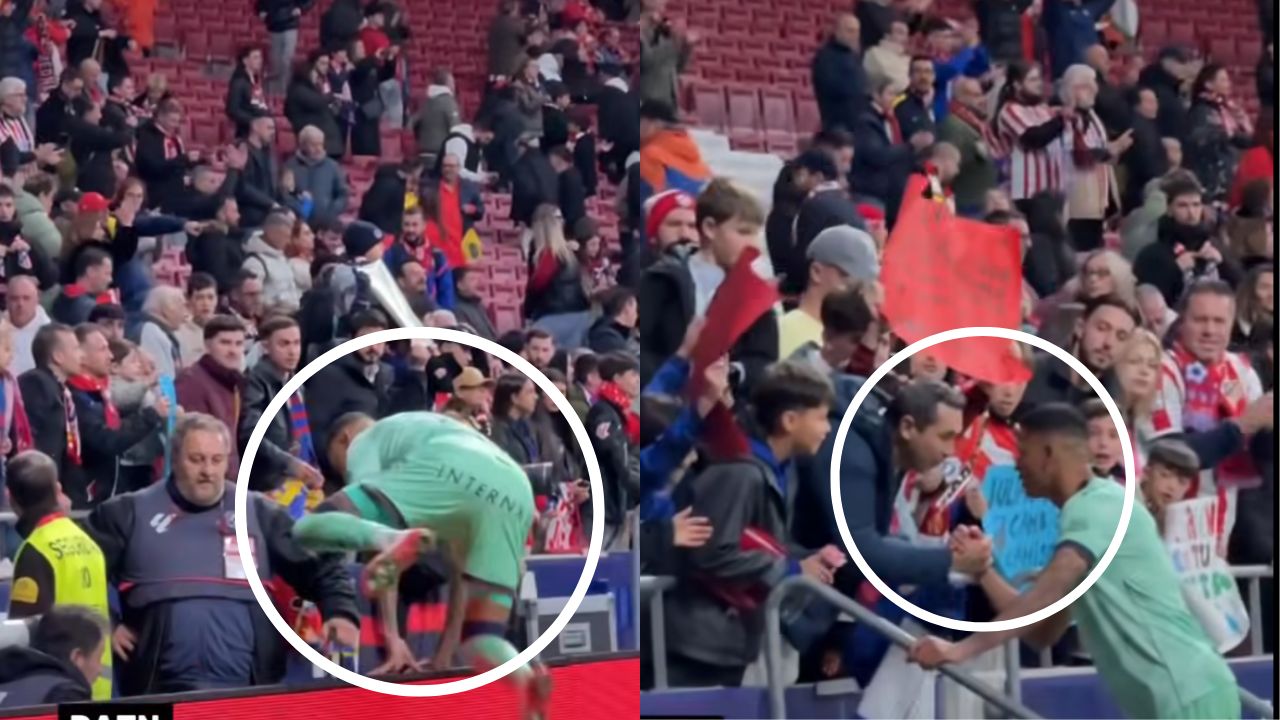 Lo que hizo Kervin Arriaga tras el partido entre Atlético vs Levante