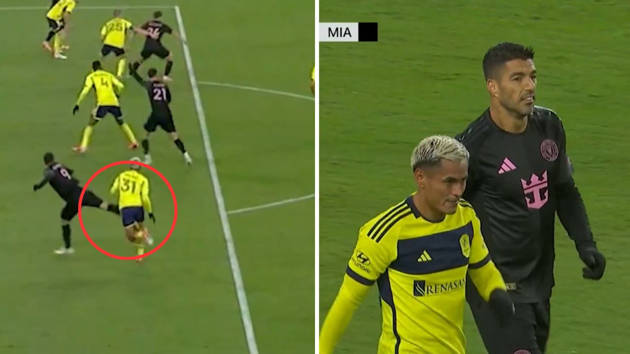 MLS toma decisión con Luis Suárez tras la patada propinada a Andy Najar