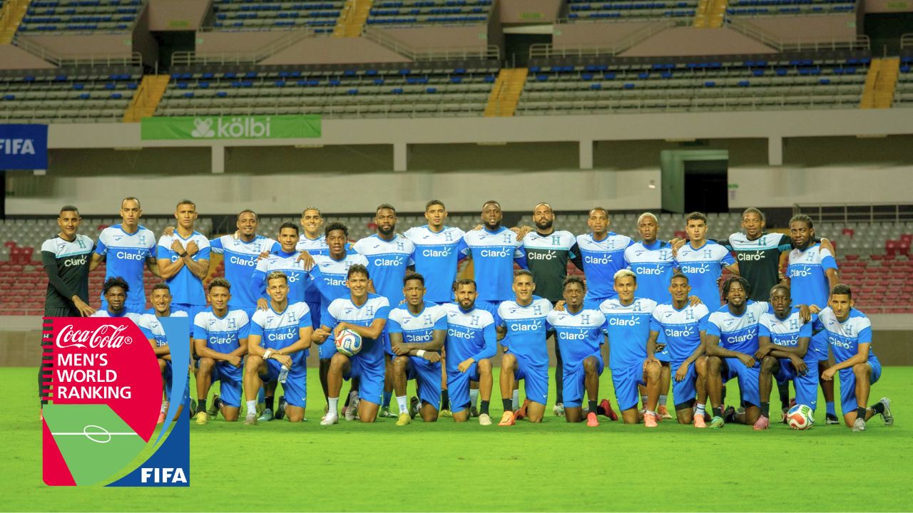 FIFA confirma posición de Honduras en el ranking tras no ir al Mundial United 2026
