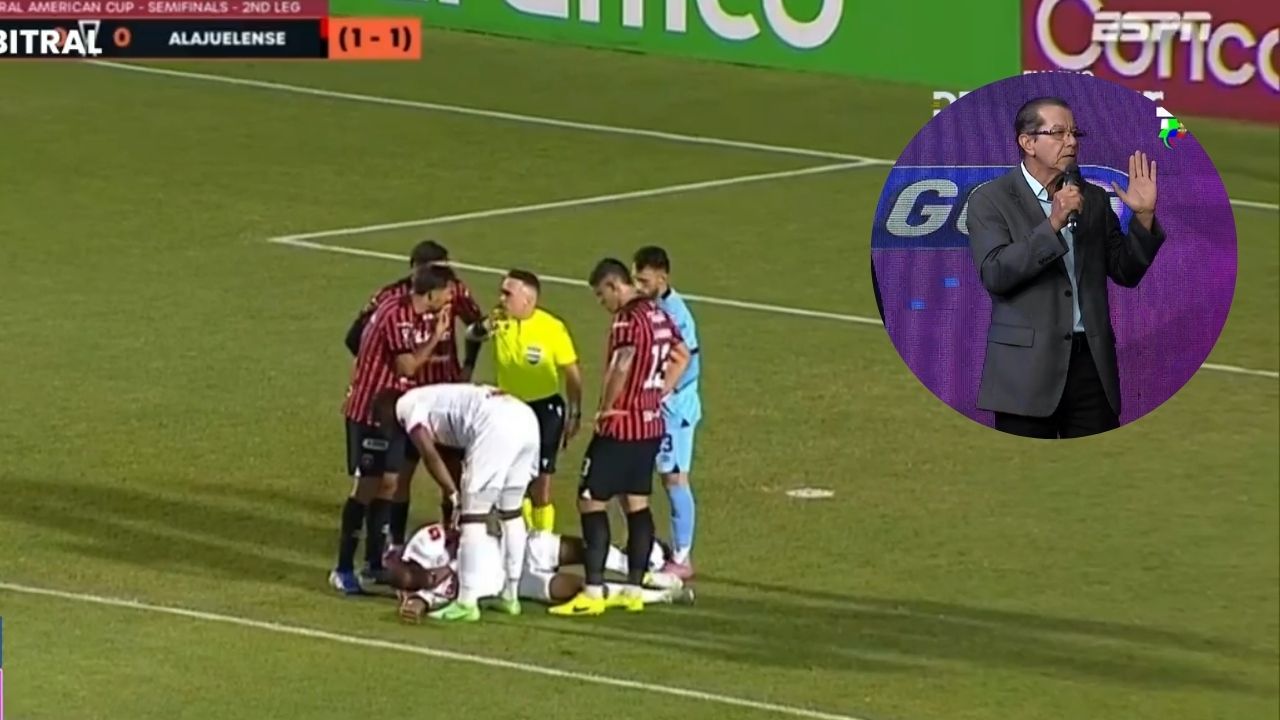 Reynaldo Salinas analiza agresión a Jerry Bengtson y señala error del árbitro