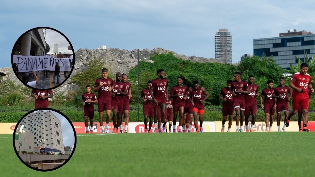 Selección de Panamá sufre atraso por culpa de encapuchados en Guatemala