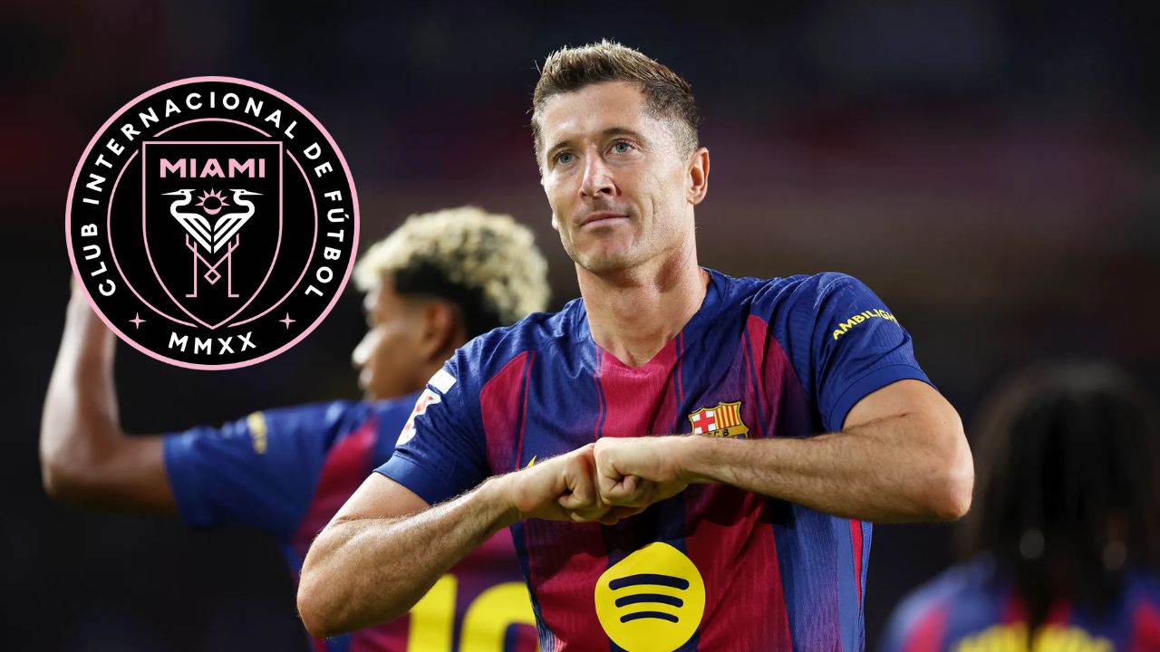 Robert Lewandowski podría recalar en Inter Miami la próxima temporada