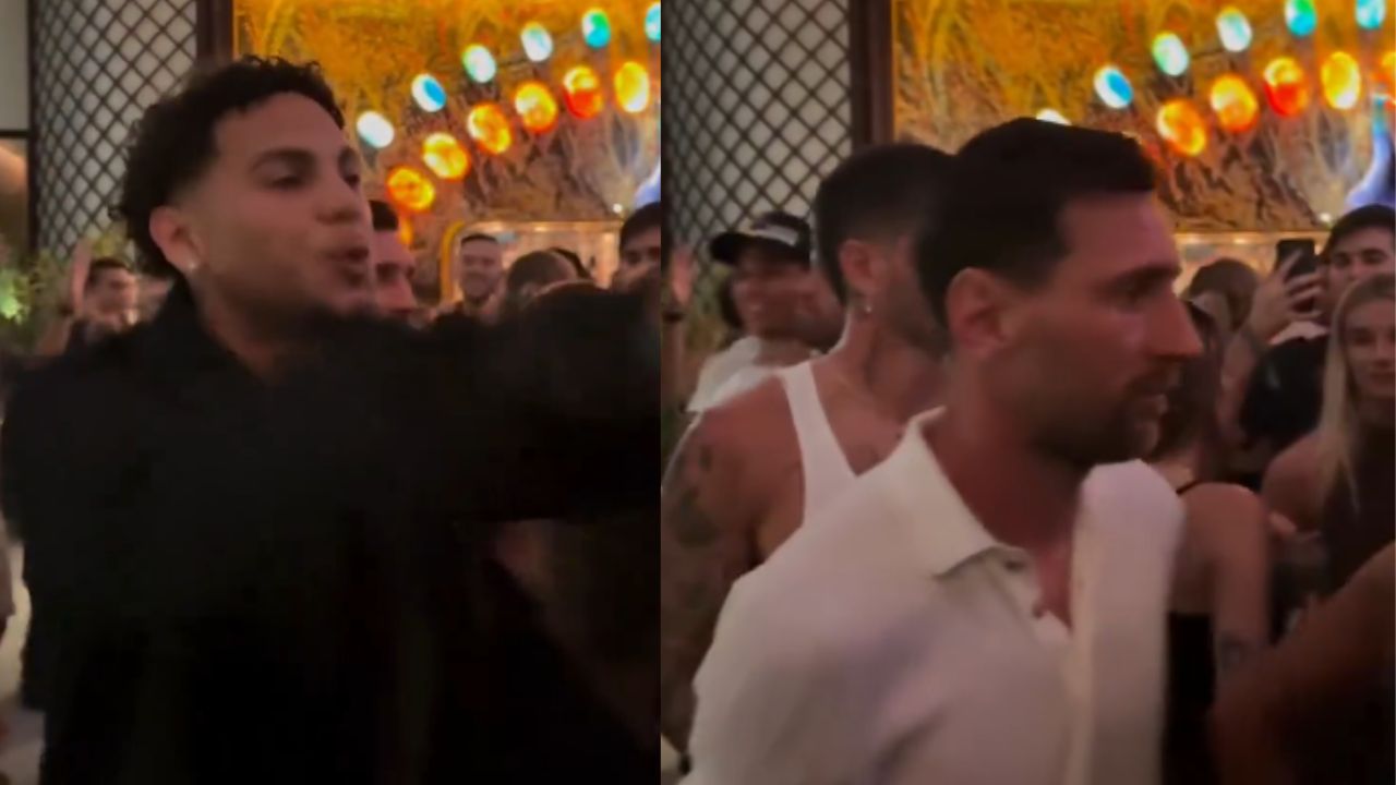 David Ruíz aparece en video viral de Messi en la celebración de Inter Miami