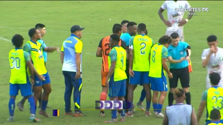 El error arbitral que desató el enojo de Olancho FC previo al final del partido
