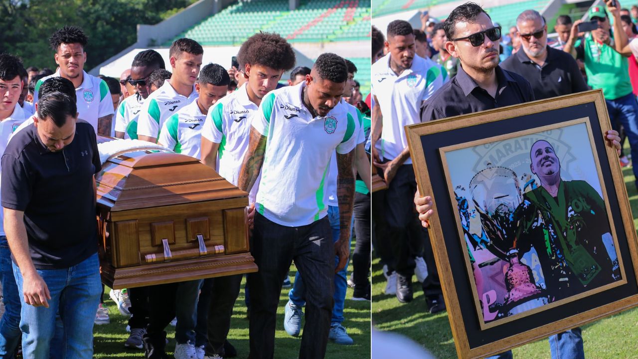 Marathón dedica un último adiós a su eterno presidente Orinson Amaya