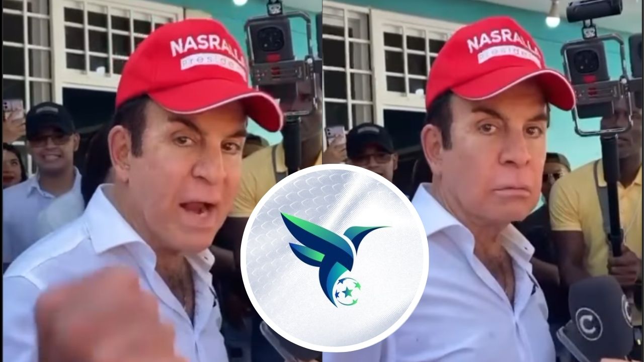 Salvador Nasralla emociona a aficionados de un club de Liga Nacional en plena elección