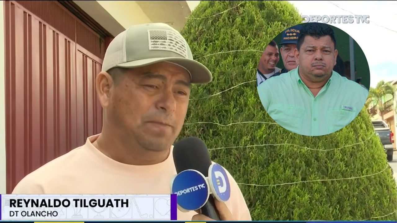 Reynaldo Tilguath comparte su postura a posible renuncia del Olancho FC