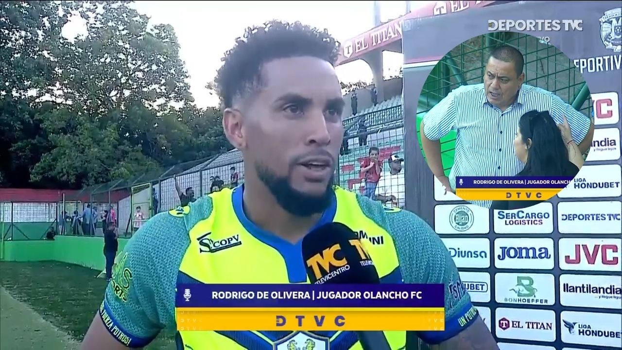Rodrigo de Olivera confirma su futuro en Olancho FC tras llegada de Jhon Jairo López