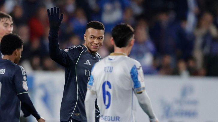 Real Madrid se impuso a un complicado Talavera gracias a Mbappé