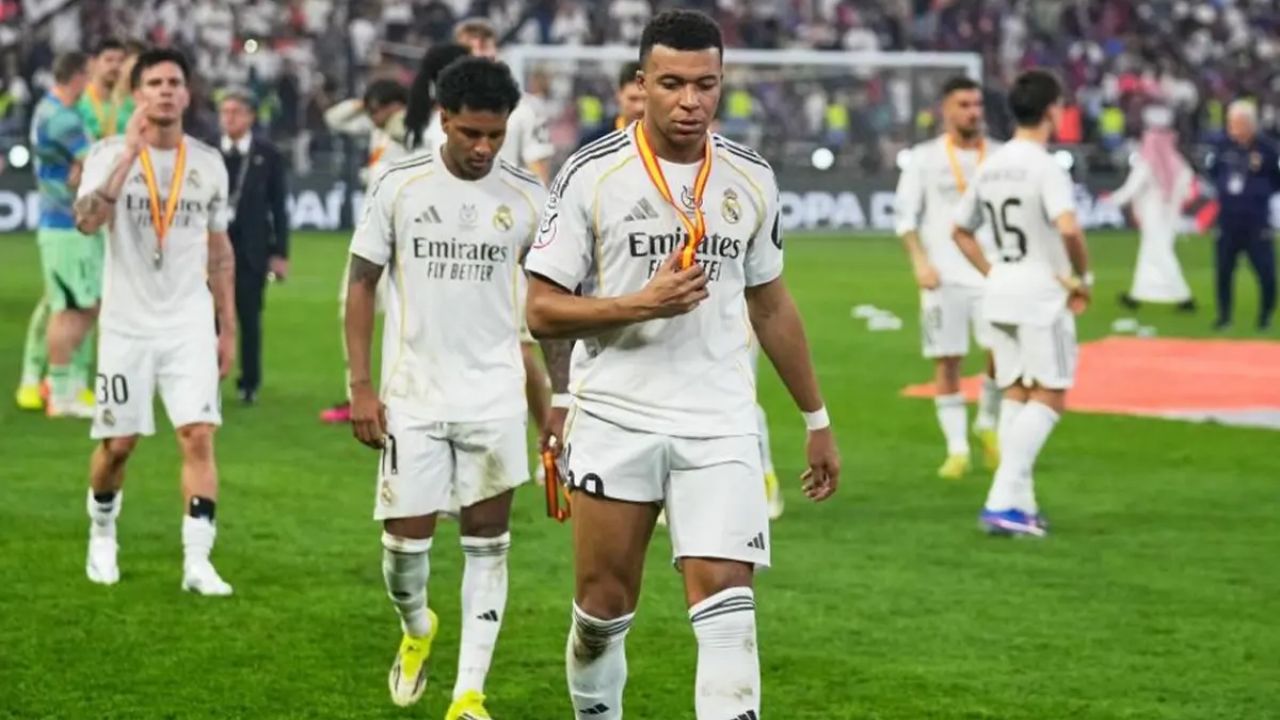 Mbappé protagoniza terrible gesto tras la derrota de Real Madrid en la Supercopa