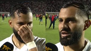 Jorge Álvarez rompe en llanto al revelar lo que vivió previo a la conquista con Olimpia