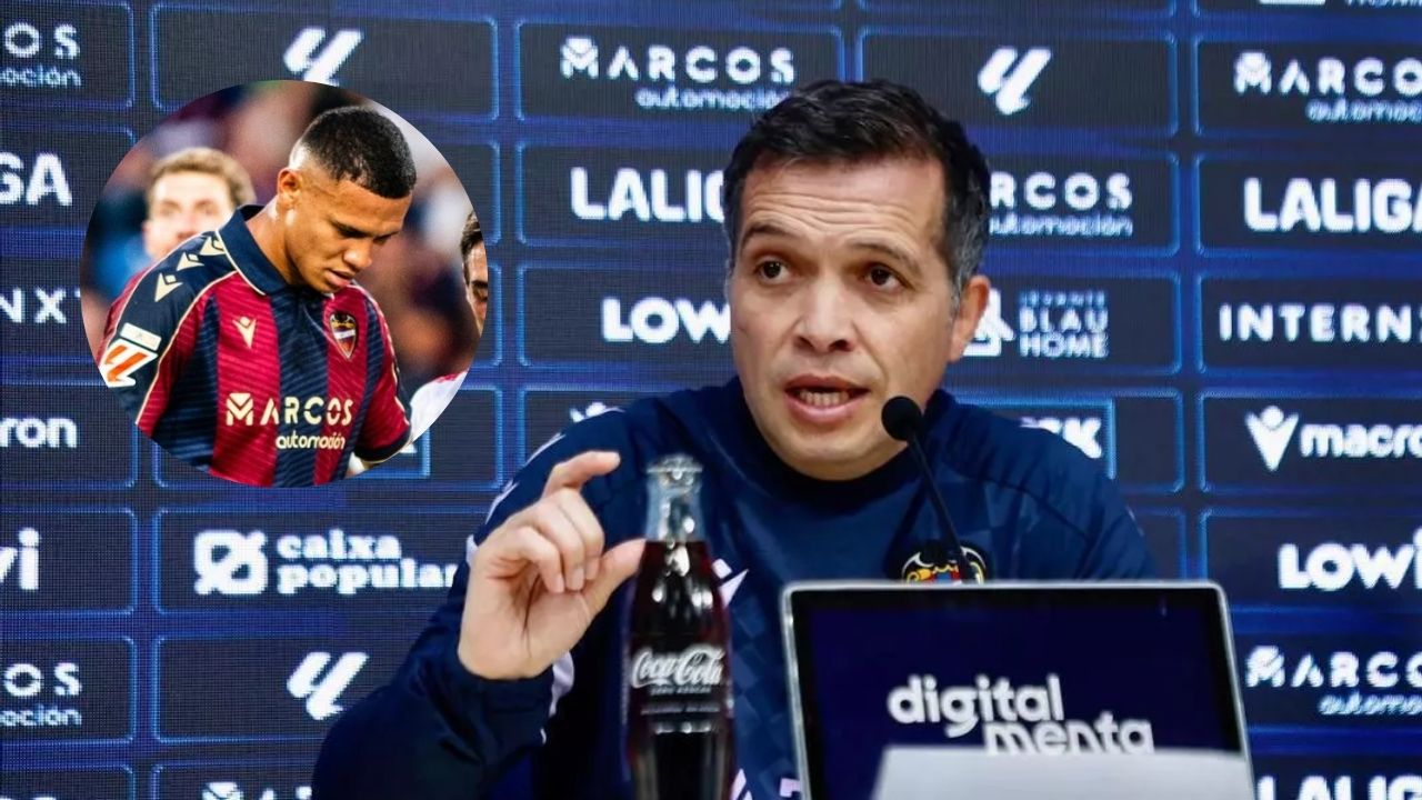 Técnico del Levante explica ausencia de Kervin Arriaga ante Real Madrid