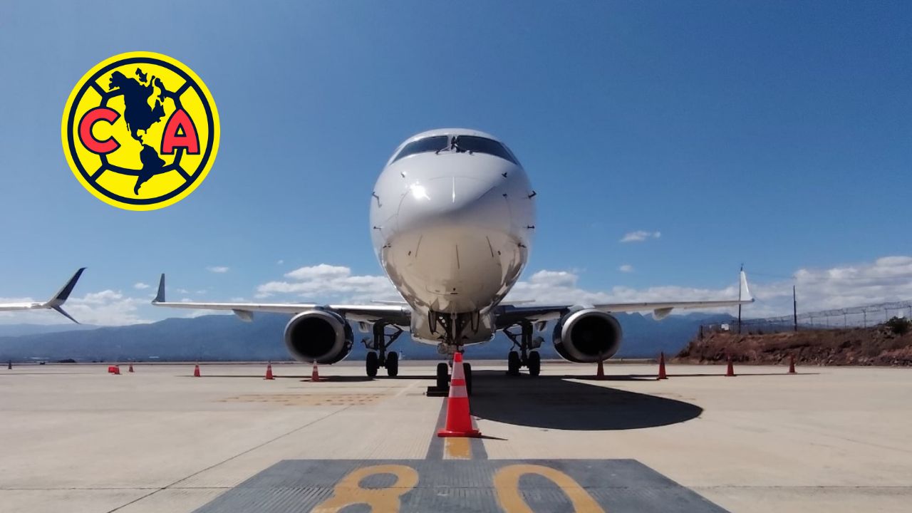 Avión del América permanece estacionado hasta que el equipo regrese a México