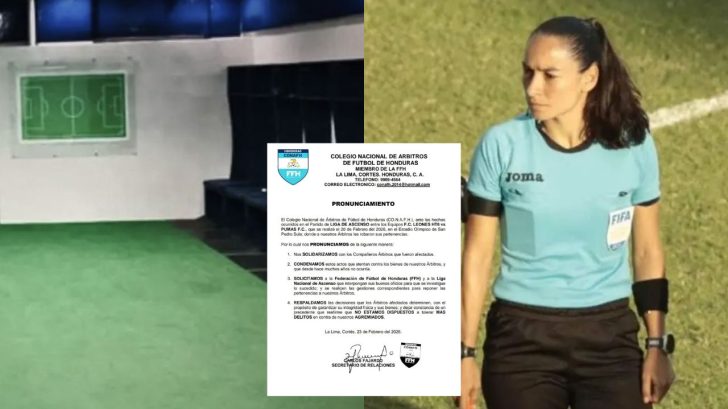 Colegio de Árbitros se pronuncia tras asalto a cuarteta en Liga de Ascenso