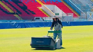 Imagen de Condepor brinda actualización sobre el césped del estadio Nacional Chelato Uclés