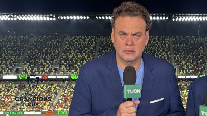 David Faitelson y su reacción tras el empate entre América y Olimpia