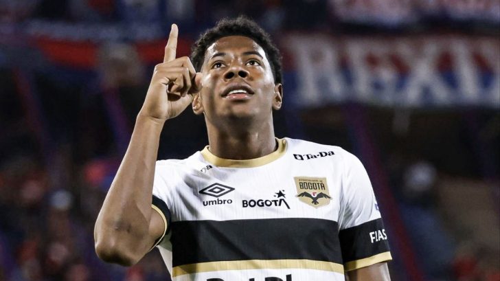 Dereck Moncada anota doblete con el Inter de Bogotá en fútbol colombiano