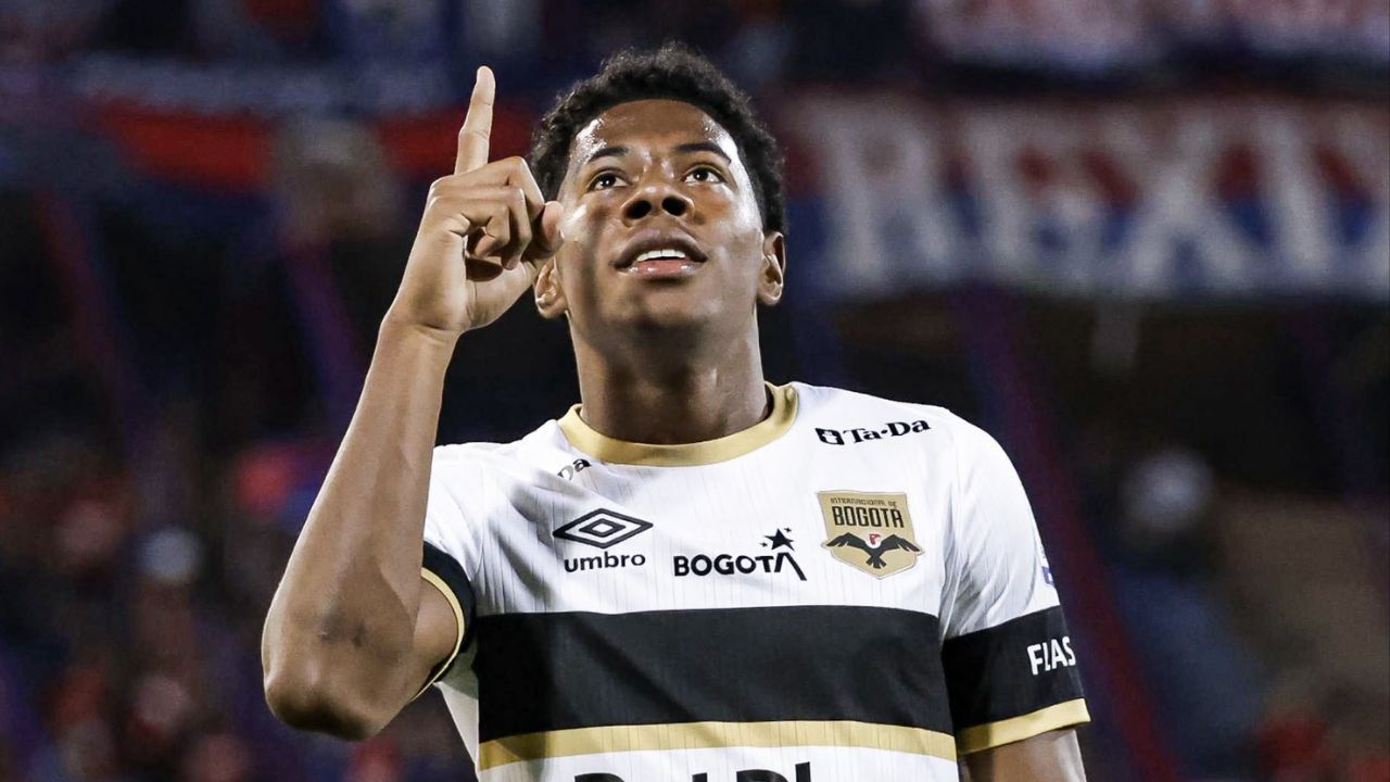 Dereck Moncada anota doblete con el Inter de Bogotá en fútbol colombiano