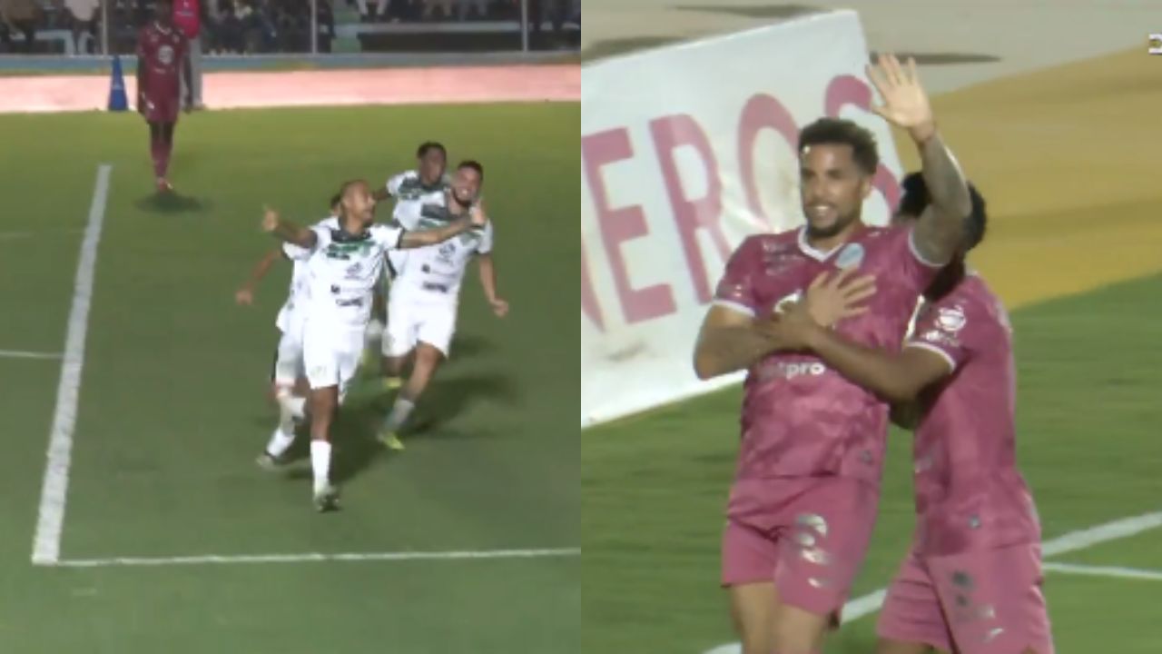 Diego Ledesma celebró su gol vs Motagua pero Rodrigo De Olivera pidió disculpas a Juticalpa