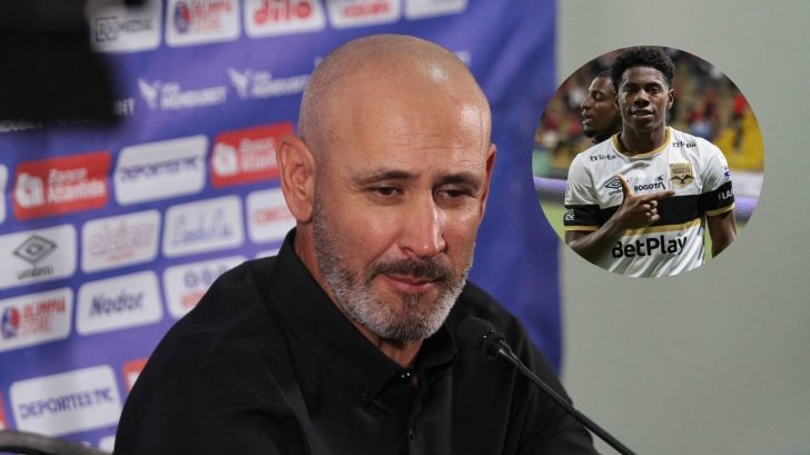 Espinel reacciona a buen momento de Dereck Moncada y lanza petición