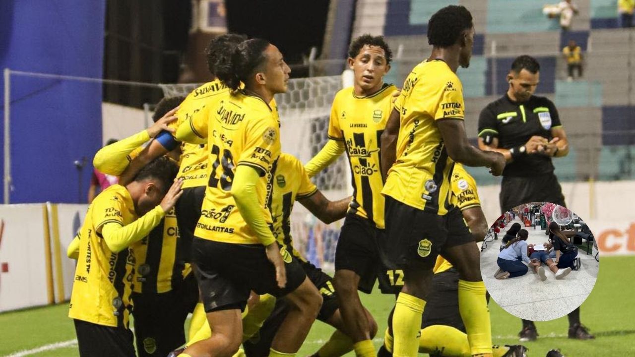 Jugador del Real España se desmaya en establecimiento de San Pedro Sula
