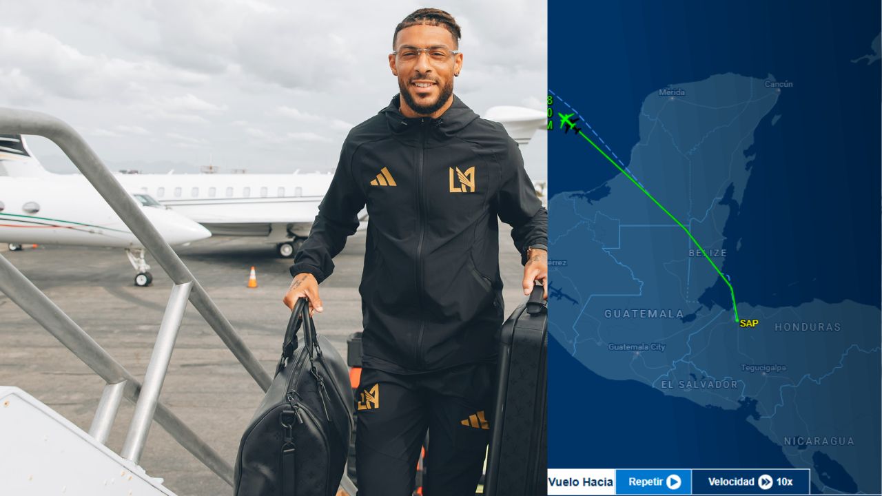 Los Ángeles FC sufrió retraso de su vuelo en su salida de San Pedro Sula
