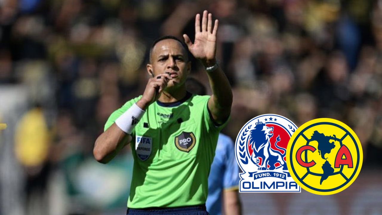 Se confirma el árbitro del duelo Olimpia vs América por Concacaf Champions Cup