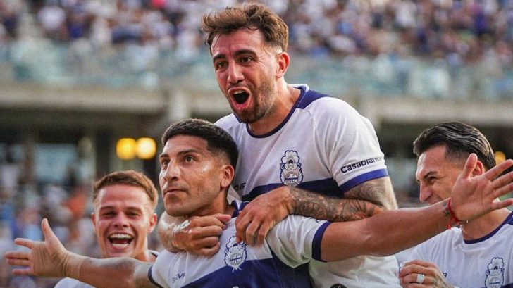 Así fue el primer gol de Agustín Auzmendi con Gimnasia en Argentina