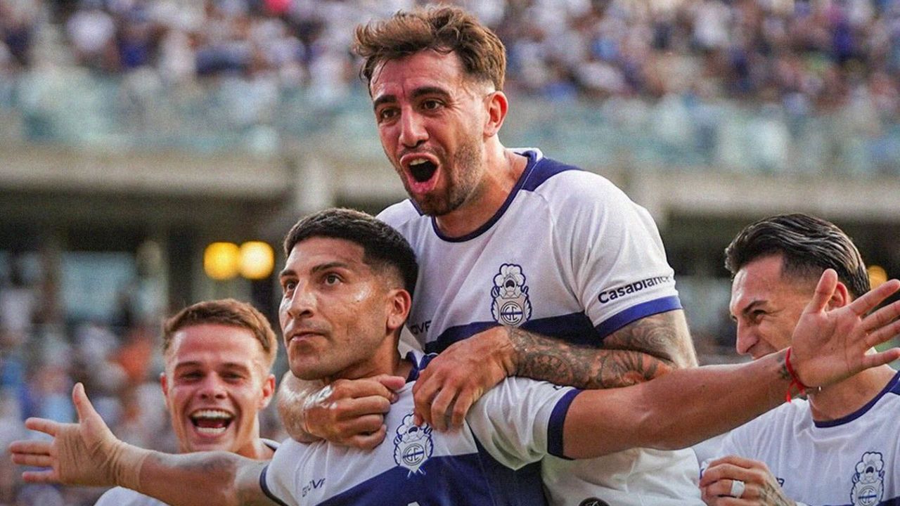 Así fue el primer gol de Agustín Auzmendi con Gimnasia en Argentina