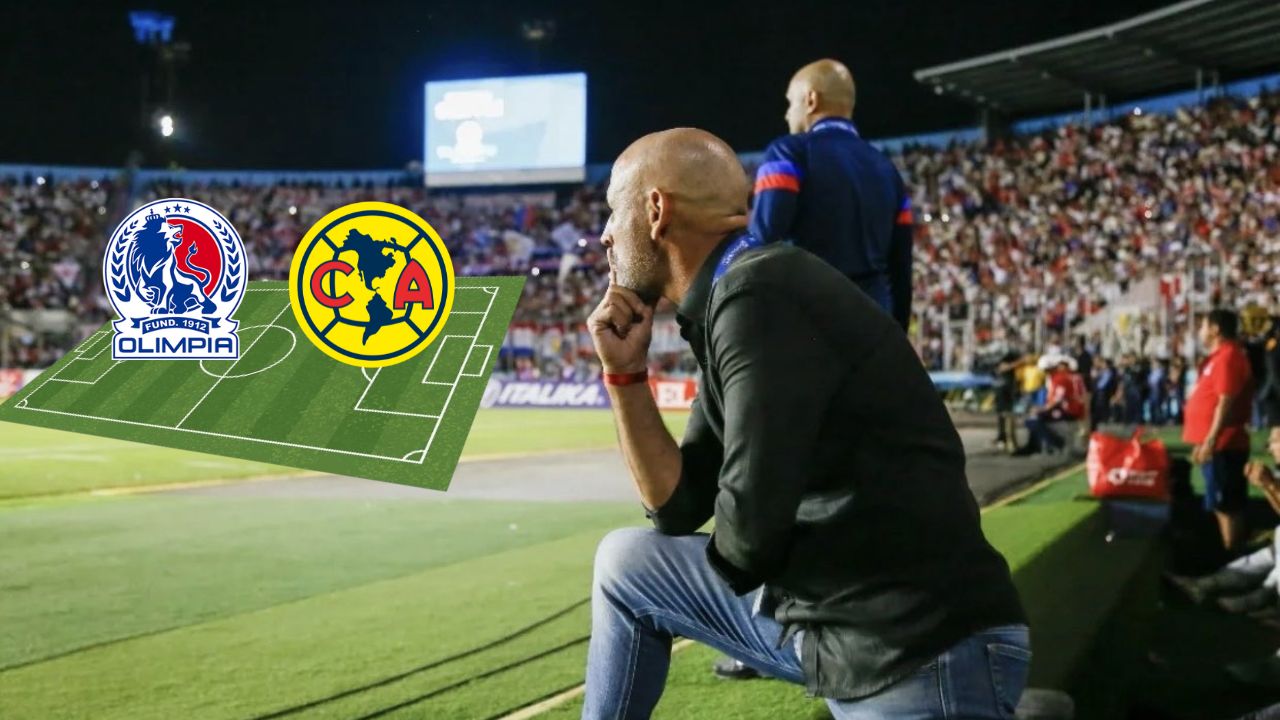La alineación que Olimpia sacaría contra el América para buscar el primer golpe