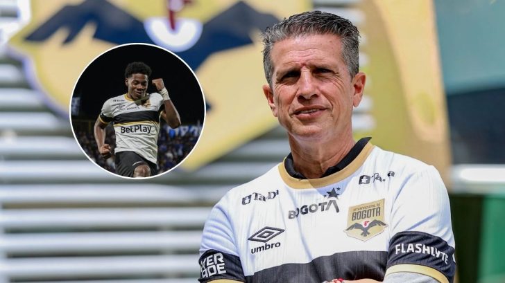 DT de Internacional de Bogotá se deshace en elogios con Dereck Moncada