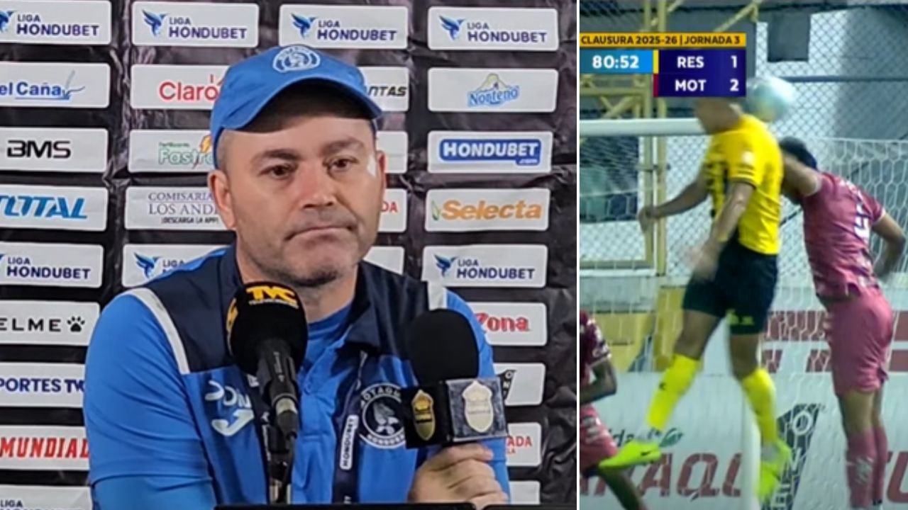 Javier López asegura que Said Martínez se equivocó en el penal  contra Motagua ante Real España