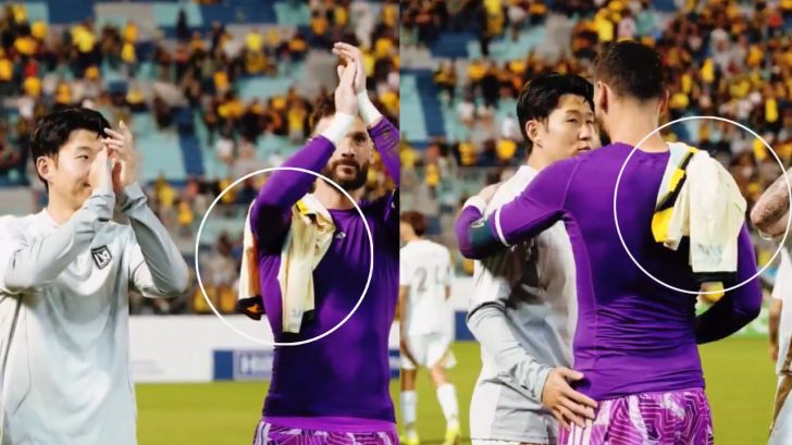 El jugador de Real España que cambió camisa con Hugo Lloris