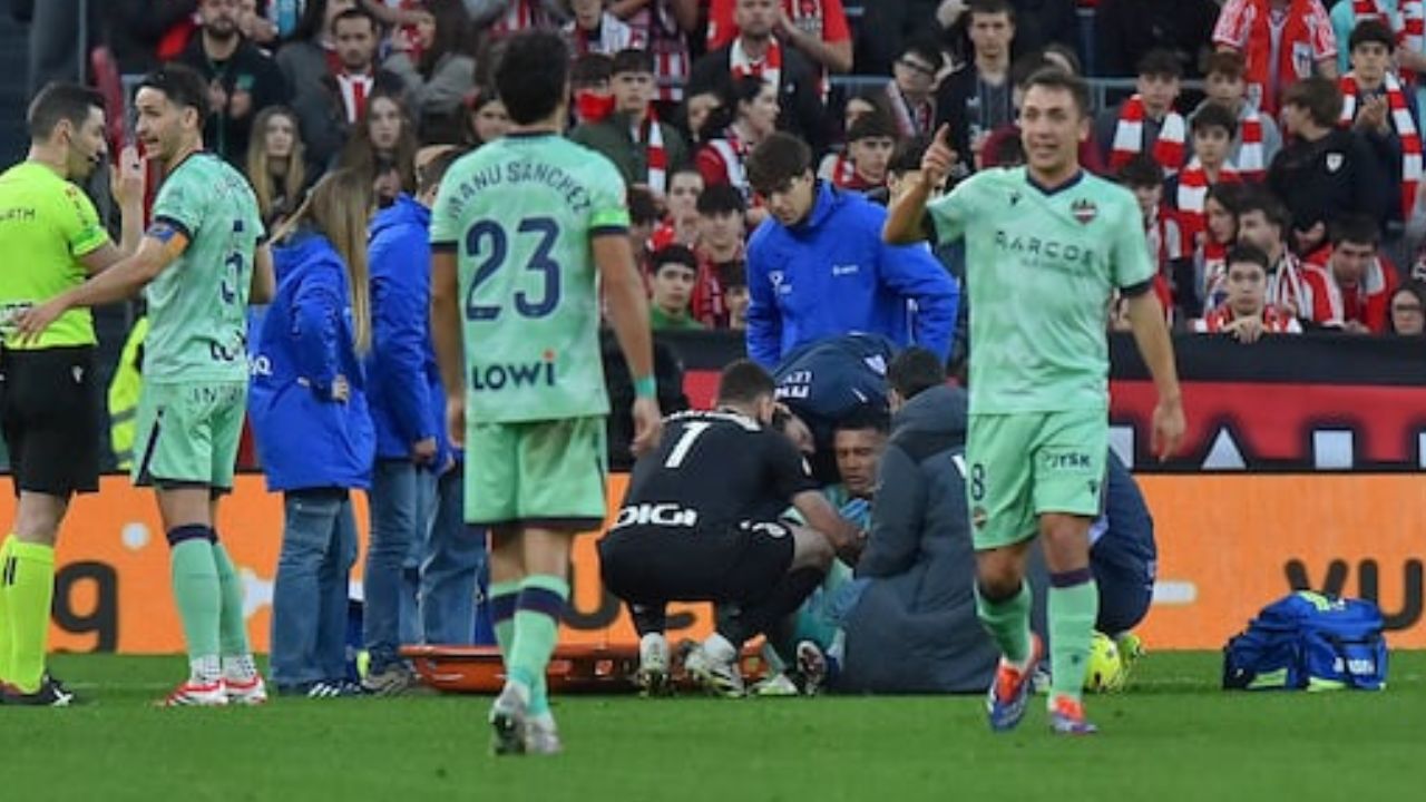 Kervin Arriaga trabaja al margen en Levante tras sufrir conmoción