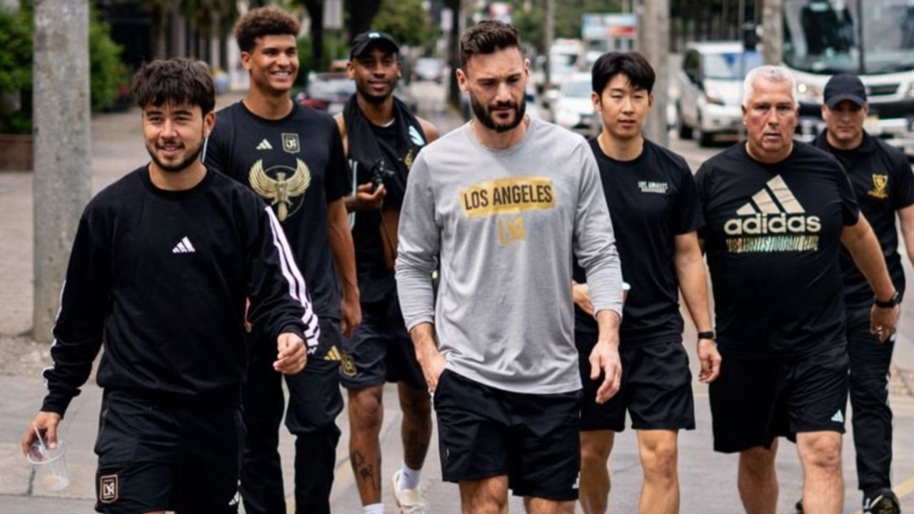 Lo que hizo la delegación de Los Ángeles FC en plenas calles de San Pedro Sula