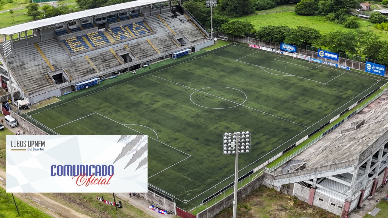 Lobos UPN toma determinación ante quejas a la cancha del estadio Emilio Williams