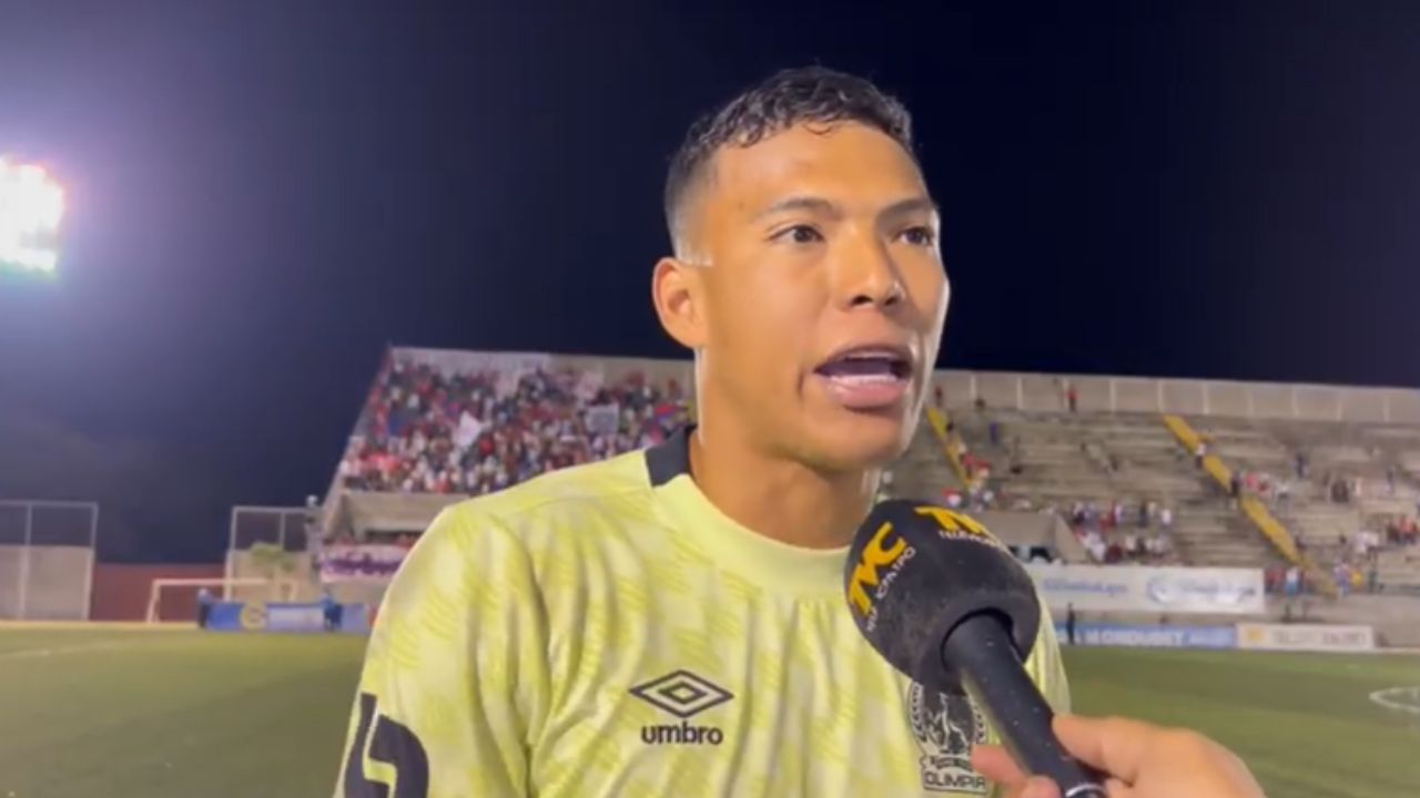 Onan Rodríguez explica lo que sintió al debutar como portero de Olimpia