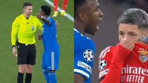 La razón por la que Vinicius Jr se oponía a reanudar el partido en la Champions League