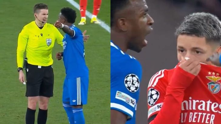 La razón por la que Vinicius Jr se oponía a reanudar el partido en la Champions